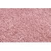 Alfombra Soffi Circulo Shaggy 5cm Rosado Circulo 160 Cm