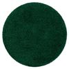 Alfombra Soffi Circulo Shaggy 5cm Botella Verde Circulo 120 Cm