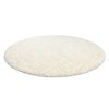 Alfombra Soffi Circulo Shaggy 5cm Crema Circulo 160 Cm