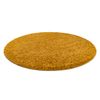 Alfombra Soffi Circulo Shaggy 5cm Oro Circulo 100 Cm