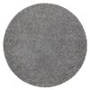 Alfombra Soffi Circulo Shaggy 5cm Gris Circulo 100 Cm