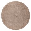 Alfombra Soffi Circulo Shaggy 5cm Beige Circulo 160 Cm