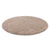 Alfombra Soffi Circulo Shaggy 5cm Beige Circulo 160 Cm