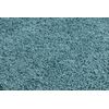 Alfombra Soffi Circulo Shaggy 5cm Azul Circulo 80 Cm