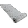 Alfombra De Pasillo Structural Mefe 8725 Dos Niveles De Vellón Gris 6 60x130 Cm