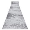 Alfombra De Pasillo Structural Mefe 6182 Dos Niveles De Vellón Gris 6 60x100 Cm