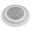 Alfombra Gloss Círculo Moderno 2813 27 Elegante, Marco,  Griego Gris Circulo 200 Cm