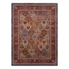 Alfombra Keshan Franjas, Ornamento, Marco Oriental 7576/53511 Terracot 160x230 Cm