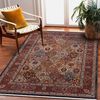 Alfombra Keshan Franjas, Ornamento, Marco Oriental 7576/53511 Terracot 160x230 Cm