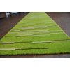 Alfombra De Pasillo Heat-set Fryz Neli Verde/color Lima 60 Cm 60x390 Cm