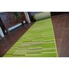 Alfombra De Pasillo Heat-set Fryz Neli Verde/color Lima 60 Cm 60x390 Cm