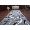 Alfombra De Pasillo Silver Choco Gris 80 Cm 80x560 Cm