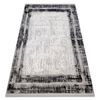 Alfombra Tuls Estructural, Franjas  51235 Vintage, Marco Antracita 180x270 Cm