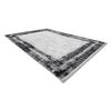 Alfombra Tuls Estructural, Franjas  51235 Vintage, Marco Antracita 180x270 Cm