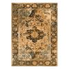 Alfombra De Lana Polonia Dukato Ornamento Coñac Beige 170x235 Cm