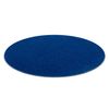 Alfombra Eton Círculo Azul Oscuro Circulo 100 Cm