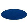 Alfombra Eton Círculo Azul Oscuro Circulo 133 Cm