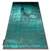 Alfombra De Luxe Moderna 2083 Ornamento Vintage - Structural Verde / G 180x270 Cm