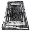 Alfombra De Luxe Moderna 619 Marco - Structural Gris / Verde 180x270 Cm