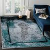 Alfombra De Luxe Moderna 624 Marco - Structural Gris / Verde 140x190 Cm