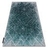 Alfombra De Luxe Moderna 626 Geométrico, Diamantes - Structural Gris  140x190 Cm