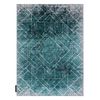 Alfombra De Luxe Moderna 626 Geométrico, Diamantes - Structural Gris  180x270 Cm