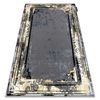 Alfombra De Luxe Moderna 628 Ornamento Vintage - Structural Gris / Oro 140x190 Cm