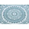 Alfombra Fun Napkin Servilleta Circulo - Azul  Circulo 100 Cm