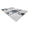 Alfombra Fun Pets Para Niños, Animales Gris 180x270 Cm