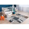 Alfombra Fun Pets Para Niños, Animales Gris 180x270 Cm