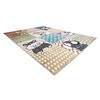 Alfombra Fun Pets Para Niños, Animales Vistoso Multi 160x220 Cm