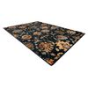 Alfombra De Lana Superior Latica Azul Oscuro 170x235 Cm