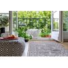 Alfombra De Cuerda Sisal Loft 21213 Ornamento Gris / Plateado / Marfil 140x200 Cm