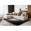 Alfombra Moderno Flim 008-b2 Lanudo, Circulos - Structural Gris 160x220 Cm