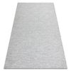 Alfombra Sisal Patio 3069 Trébol Marroquí Tejido Plano Gris / Beige 117x170 Cm