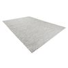 Alfombra Sisal Patio 3069 Trébol Marroquí Tejido Plano Gris / Beige 136x190 Cm