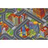 Alfombra Infantil Carreteras Big City Gris 100x200 Cm