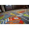 Alfombra Infantil Carreteras Big City Gris 100x200 Cm