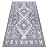 Alfombra Sisal Sion Azteca 3007 Tejido Plano Azul / Rosado / Ecru 120x170 Cm