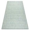 Alfombra Sisal Sion Diamantes 22184 Tejido Plano Verde / Azul / Ecru 160x220 Cm