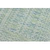 Alfombra Sisal Sion Diamantes 22184 Tejido Plano Verde / Azul / Ecru 160x220 Cm