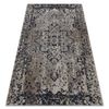 Alfombra Moderna Mundo E0681 Ornamento, Marco Vintage Exterior Beige / 80x250 Cm