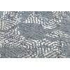 Alfombra Structural Sole D3842 - Hexágonos Tejido Plano Gris / Beige 140x190 Cm