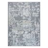 Alfombra Structural Sole D3812 - Ornamento Tejido Plano Gris / Beige 180x270 Cm