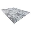 Alfombra Structural Sole D3812 - Ornamento Tejido Plano Gris / Beige 180x270 Cm