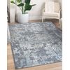 Alfombra Structural Sole D3812 - Ornamento Tejido Plano Gris / Beige 180x270 Cm