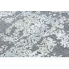 Alfombra Structural Sole D3812 - Ornamento Tejido Plano Gris / Beige 180x270 Cm