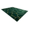 Alfombra Emerald Exclusivo 1021 Glamour, Elegante Art Deco, Botella Ve 160x220 Cm