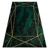 Alfombra Emerald Exclusivo 1022 Glamour, Elegante Geométrico, Mármol 160x220 Cm