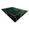 Alfombra Emerald Exclusivo 1022 Glamour, Elegante Geométrico, Mármol 160x220 Cm